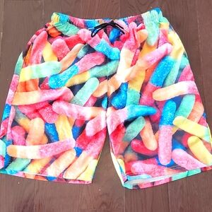 Men's Gummy Worm Swim Trunks/Shorts